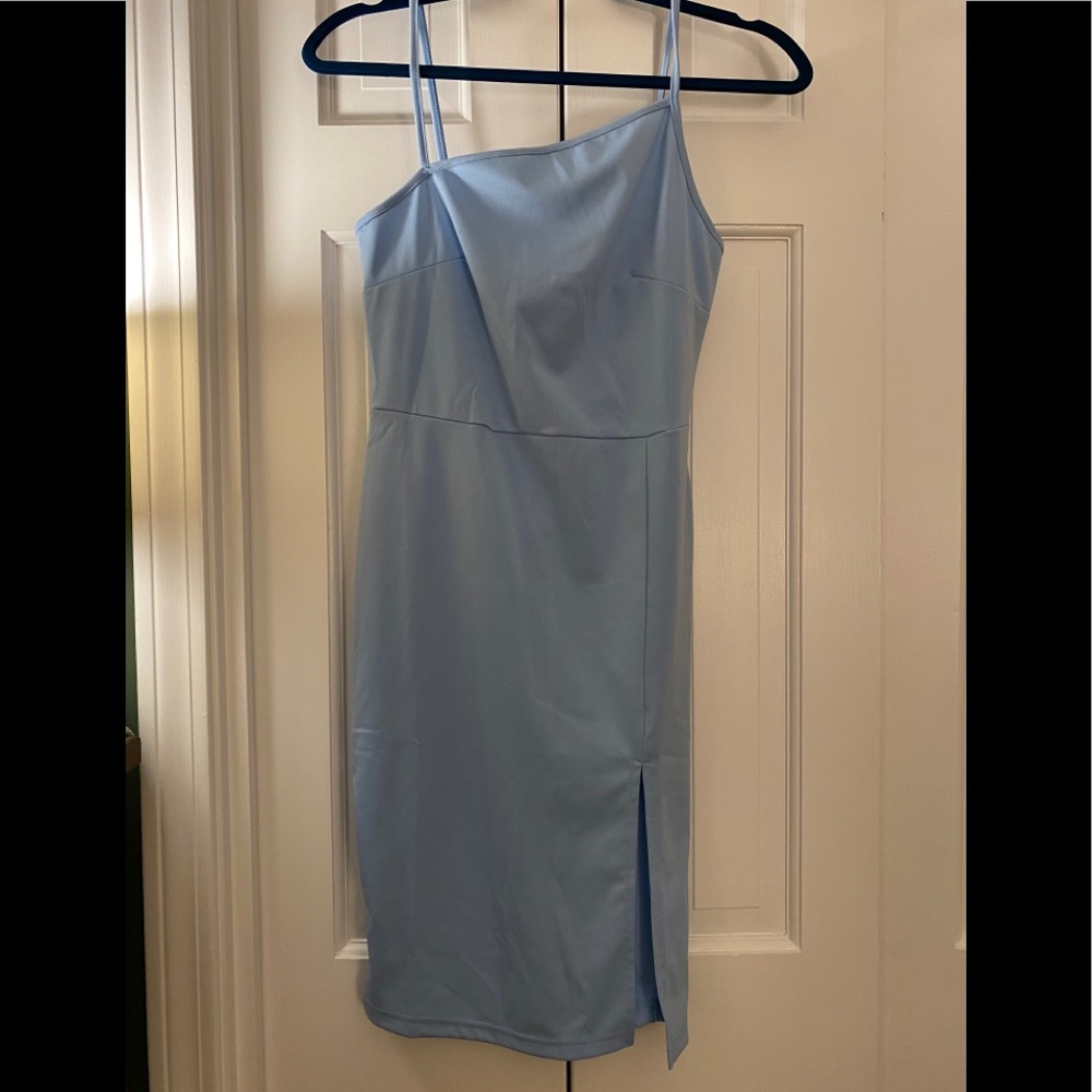 Baby Blue Bodycon Dress